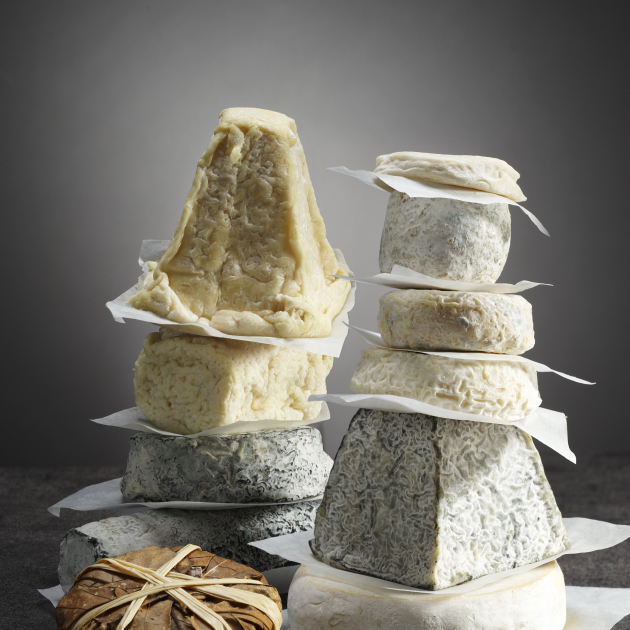 Goat's and<br/> ewe’s cheeses