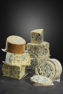 Blue-veined cheese or blue cheese
