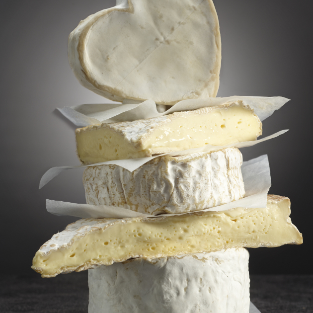 Soft cheeses with a bloomy rind 