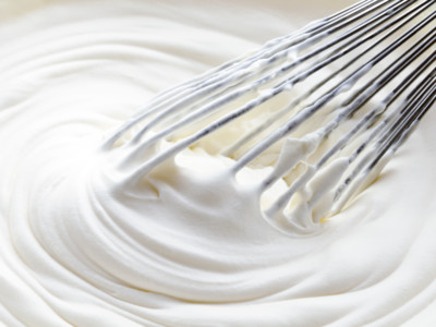 Whipped cream and light whipped cream