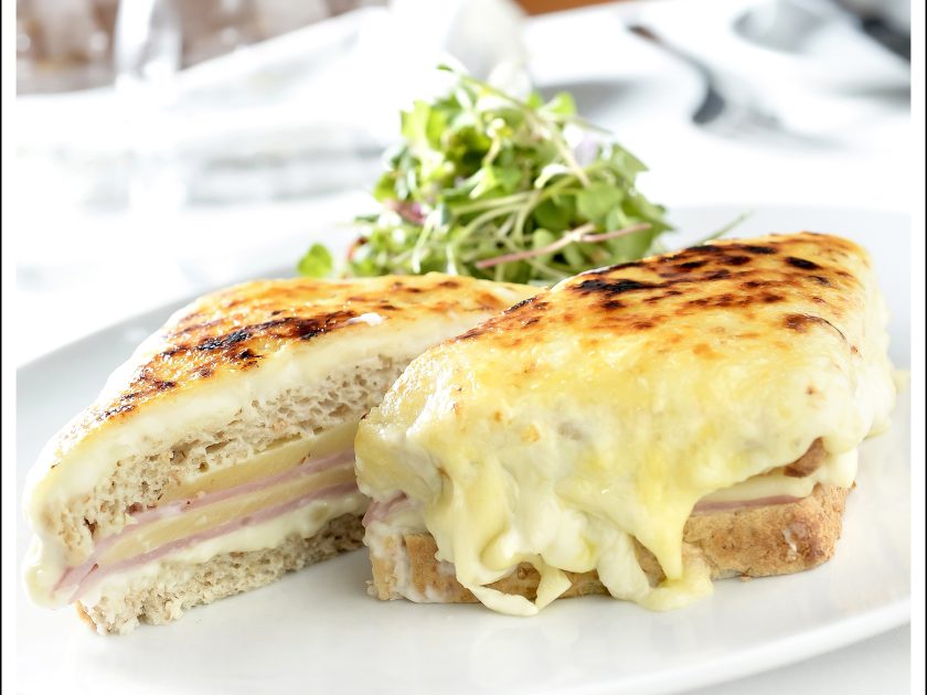 Croque Monsieur, revisited by chef Renato Carioni